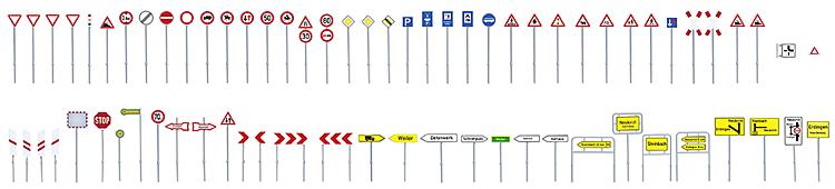 Trafikskyltar, Ep V