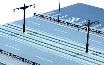 N Unitram Tram Catenary Pole Set (10 pcs)