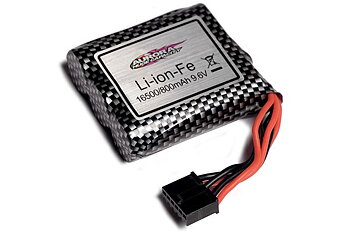 LI-ION BATTEY 9,6V 800MAH WITH 6 EXITS