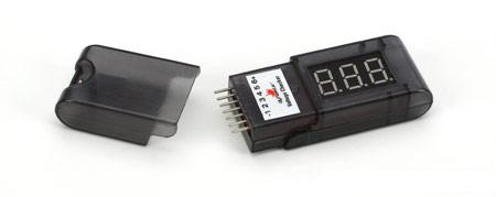 LiPo 1-8S Testare/Skyddslarm