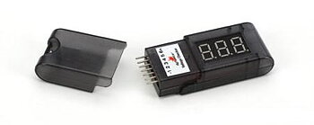 LiPo 1-8S Testare/Skyddslarm
