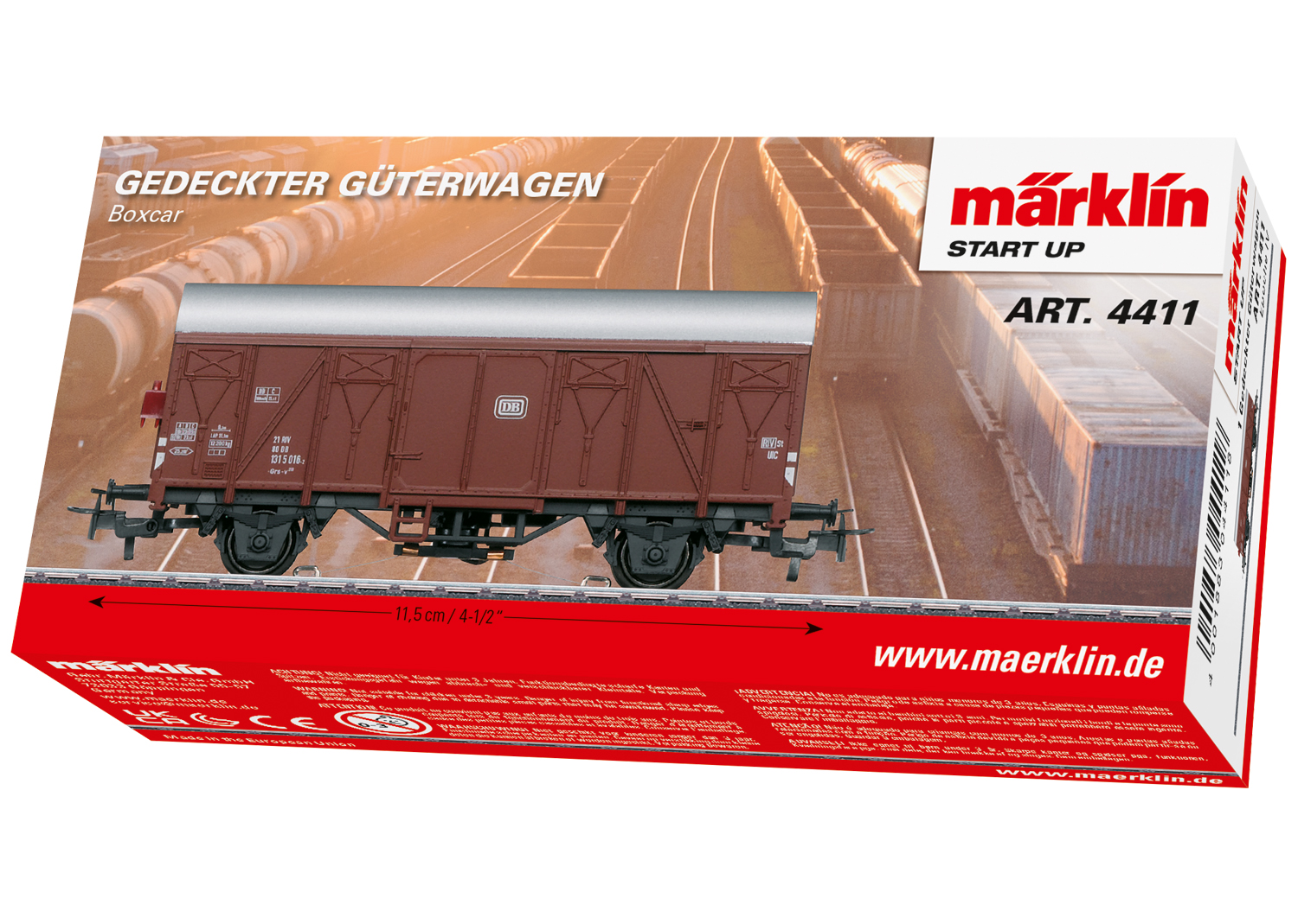 Godsvagn, Gs-uv 213, DB - 3