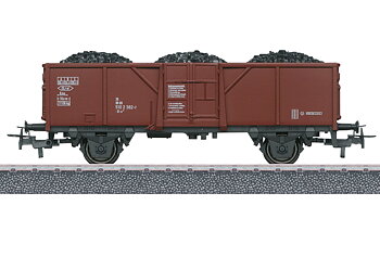 Öppen vagn, El-u 061, DB, stenkolslast