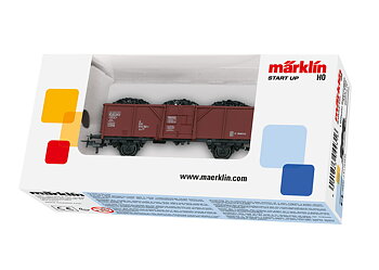 Öppen vagn, El-u 061, DB, stenkolslast