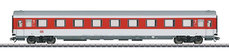 Personvagn Avmz 107, röd, DB AG, Ep. V