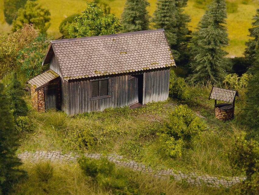 Murpapp 3D 'Träplank', 25x12.5cm, H0 - 3