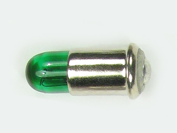 Glödlampa 19V 50mA, grön
