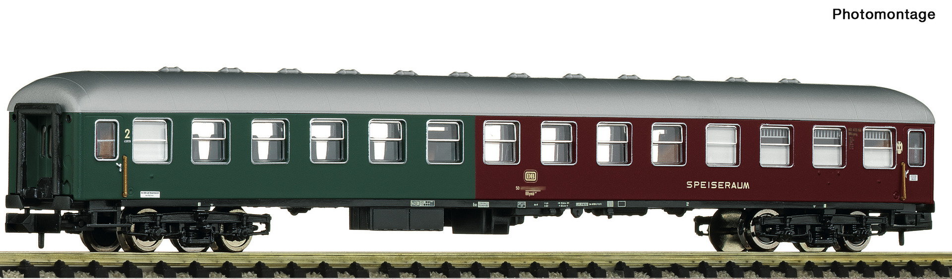 Passvagn m Rest BR4ymg-51, DB