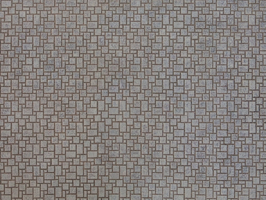 Murpapp 3D 'Marksten', 25x12.5cm, H0