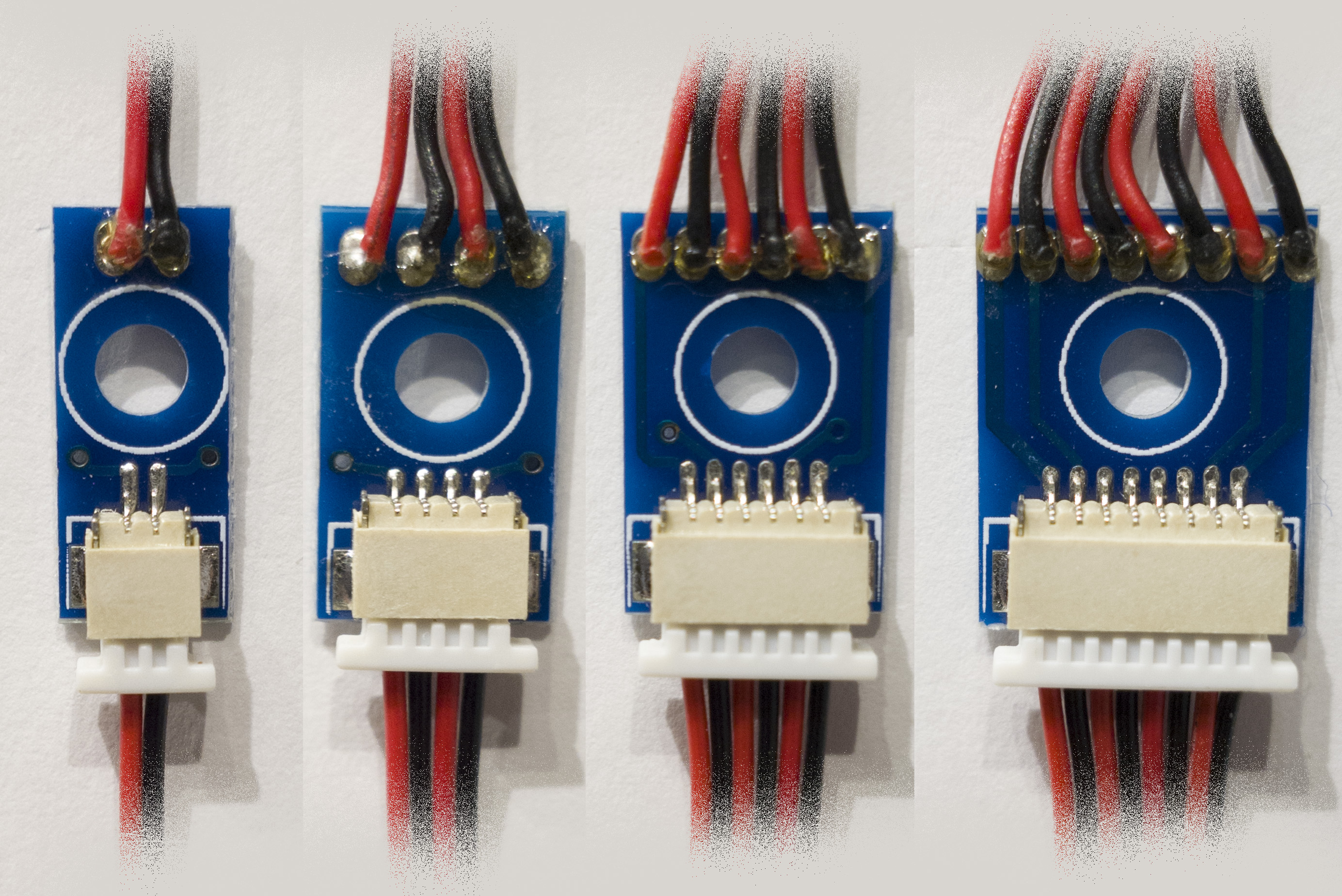 Microkablage 2/4/6/8-pol (1 av varje)