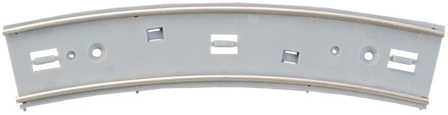Spårvägsräls, kurva R250/5° (3st)