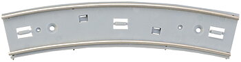 Spårvägsräls, kurva R250/5° (3st)