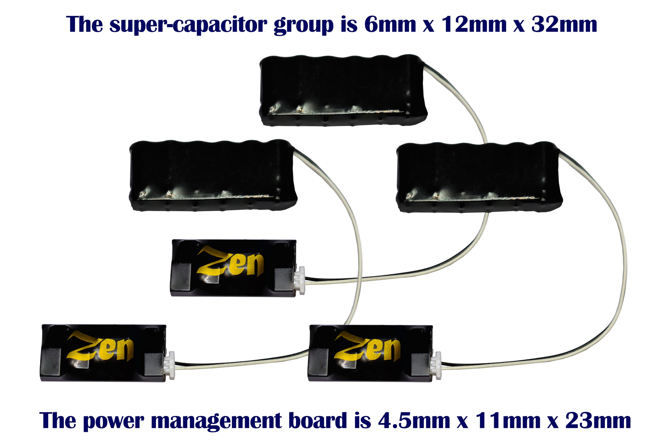 Zen 3-Wire Super High-Power Stay Alive for Zen Black & Blue+ Decoders (3-Pack)