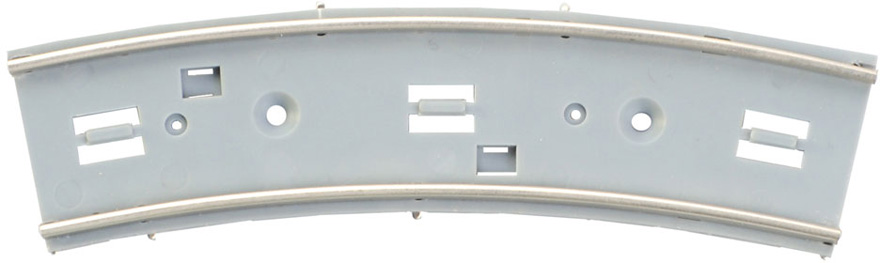 Spårvägsräls, kurva R204/5° (3st)