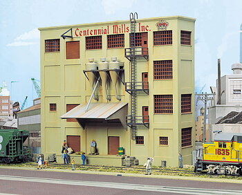 Centennial Mills Background Building
