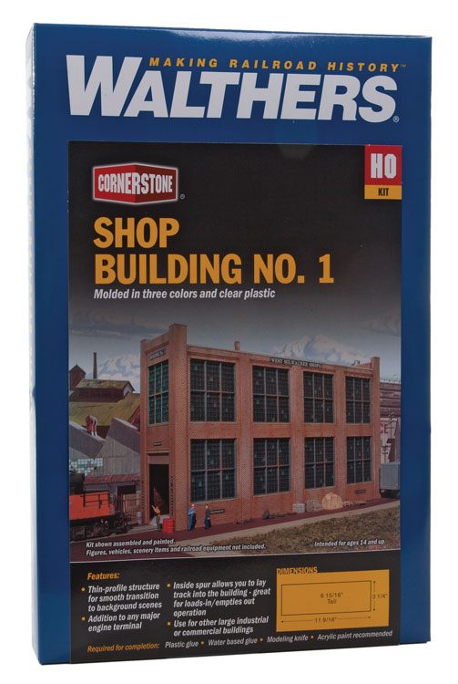 Shop Building No.1 Background Building - 2