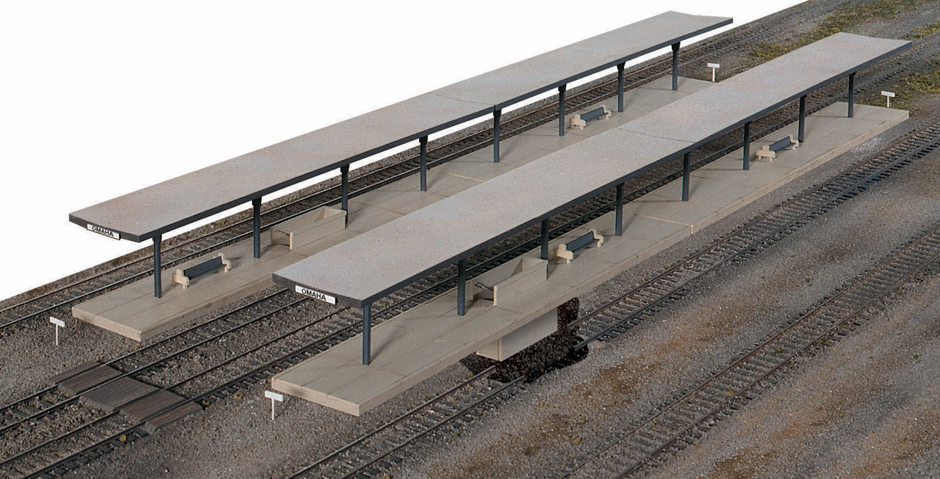 Butterfly Style Station Platform Shelter -- Kit - pkg(4) - 3