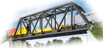 Single-Track Railroad Truss Bridge