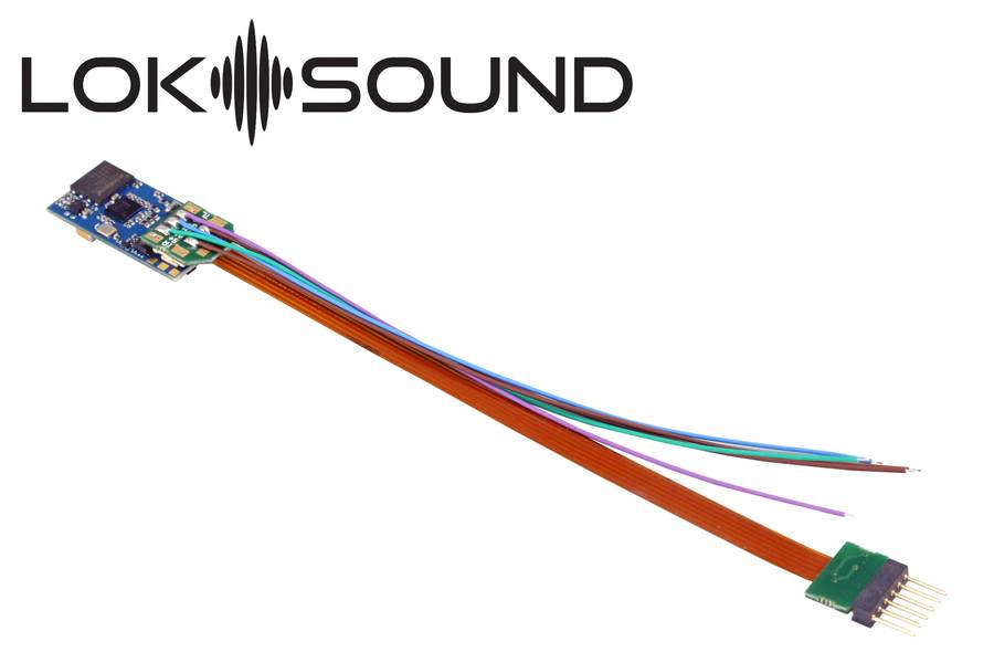 LokSound 5 micro, 6-pin, NEM651, multi