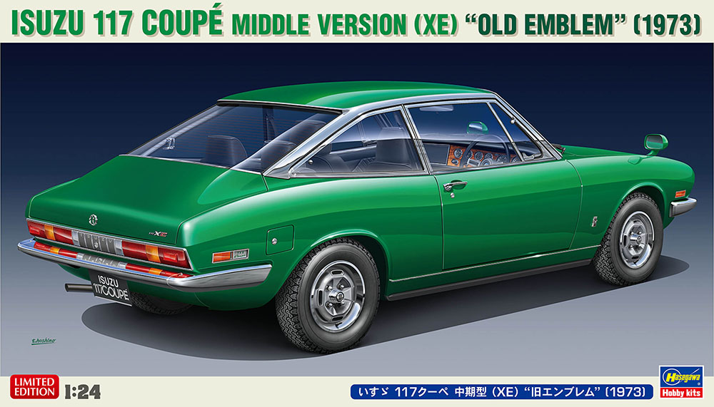 1/24 Isuzu 117 Coupe, Middle Version 1973