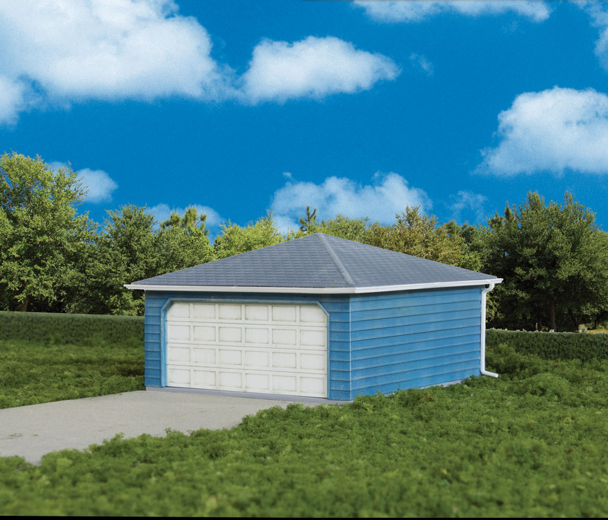 Two-Car Garage -- Kit - 2
