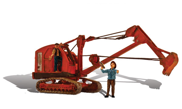 Backhoe H0