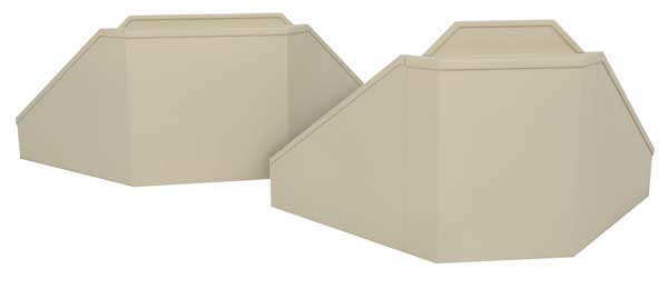 Bridge Abutment 2-Pack -- Kit - 2