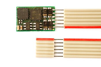 Lokdekoder DH10C, flatkabel