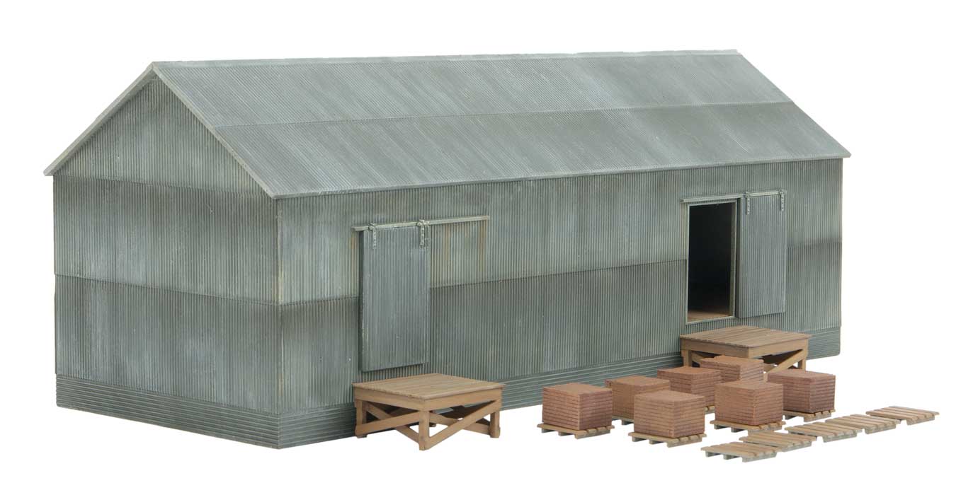 Brickworks Storage Building -- Kit - 3