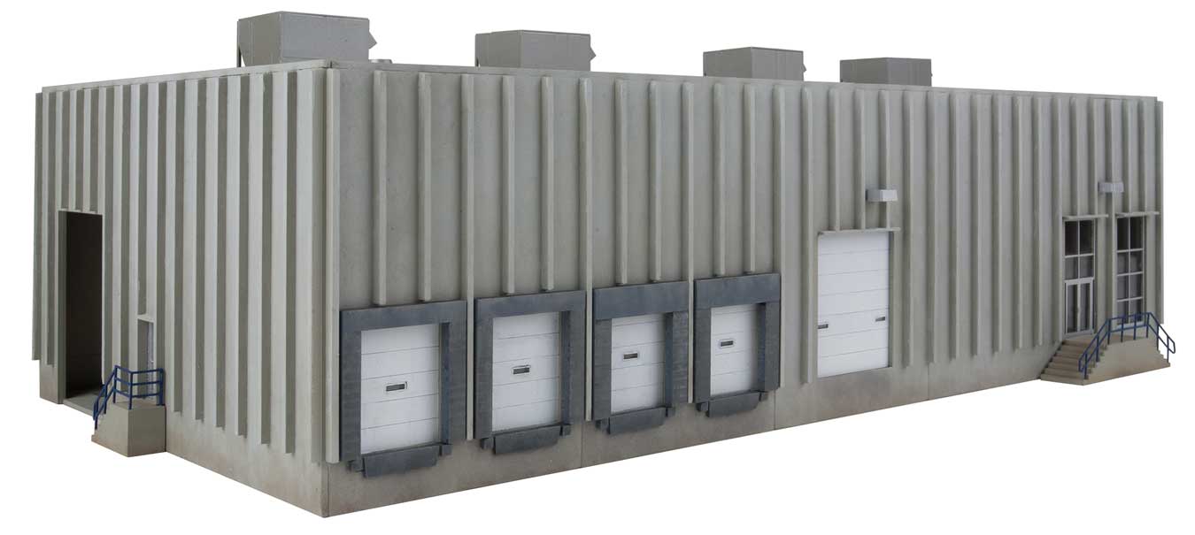 Modern Concrete Grocery Wareho - 2
