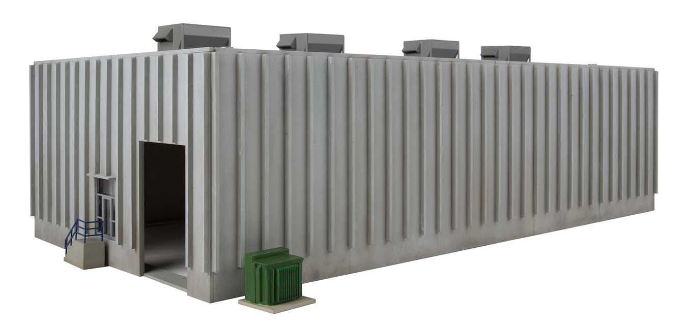 Modern Concrete Grocery Wareho - 3