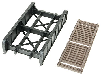 30' Single-Track Railroad Through Girder Bridge -- Kit