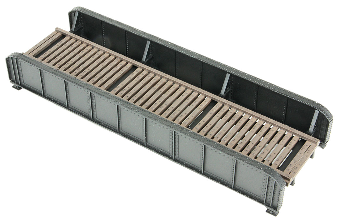50' Single-Track Railroad Through Girder Bridge -- Kit - 2