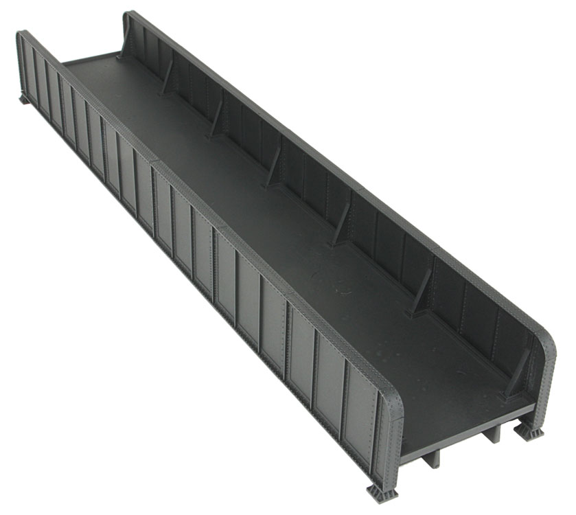 90' Single-Track Railroad Through Girder Bridge -- Kit - 4