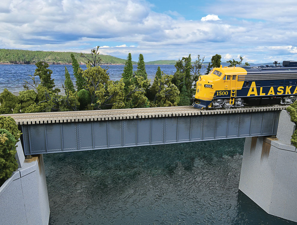 90' Single-Track Railroad Deck