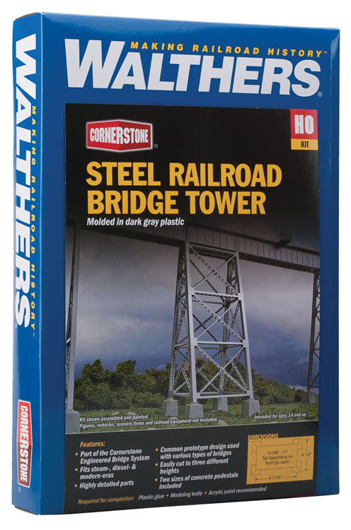 Steel Railroad Bridge Tower -- - 3
