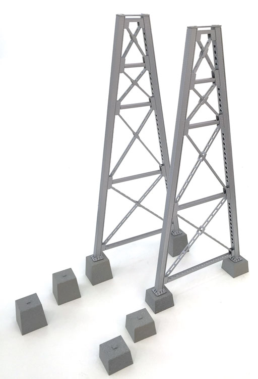 Steel Railroad Bridge Tower Be - 2
