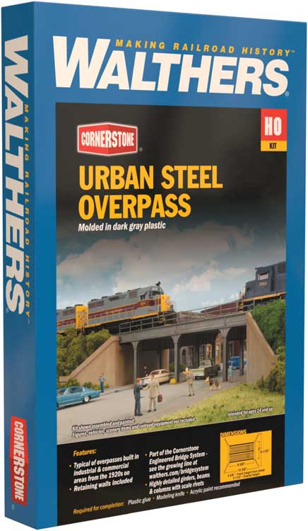 Urban Steel Overpass -- Kit - 3