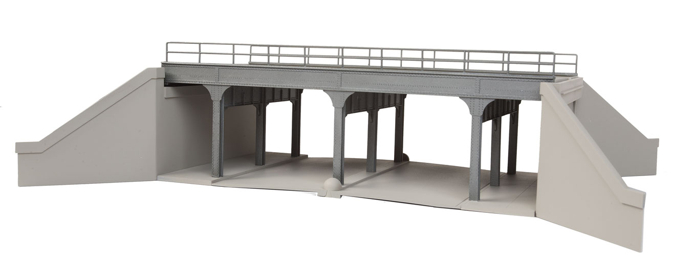 Urban Steel Overpass -- Kit - 2