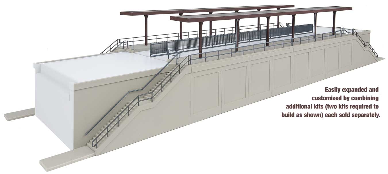 Elevated Commuter Station -- Kit - 2