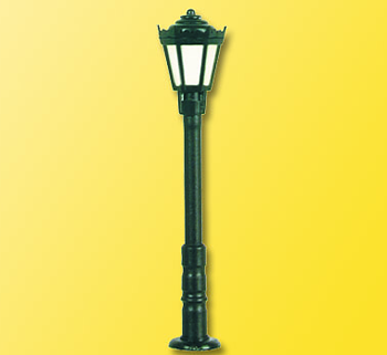 Parklampa, svart