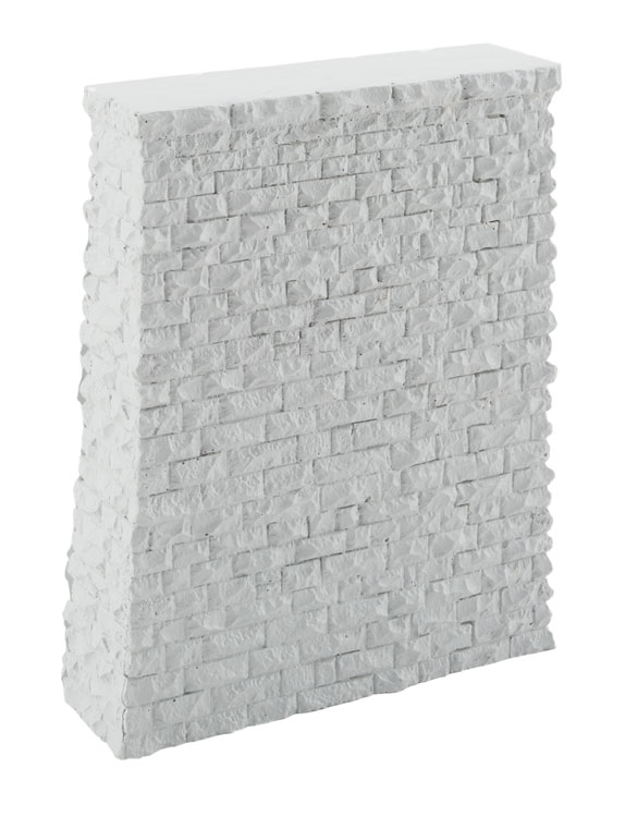 Single-Track Railroad Bridge Stone Pier - Resin Casting