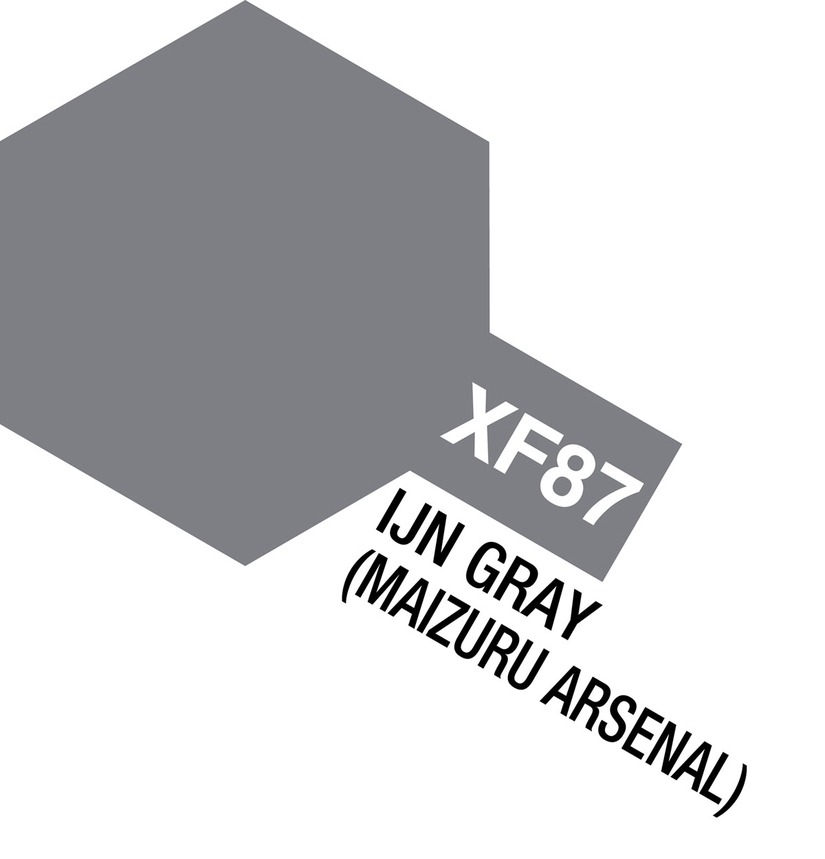 Tamiya Akrylfärg matt, XF87 IJN GRAY (MAIZURU A.) 10 ml