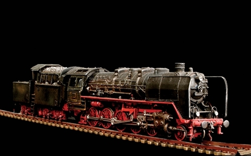 Ånglok BR50 byggsats, 1:87