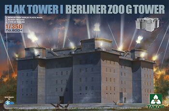 Flak Tower I Berliner Zoo G Tower 1/350
