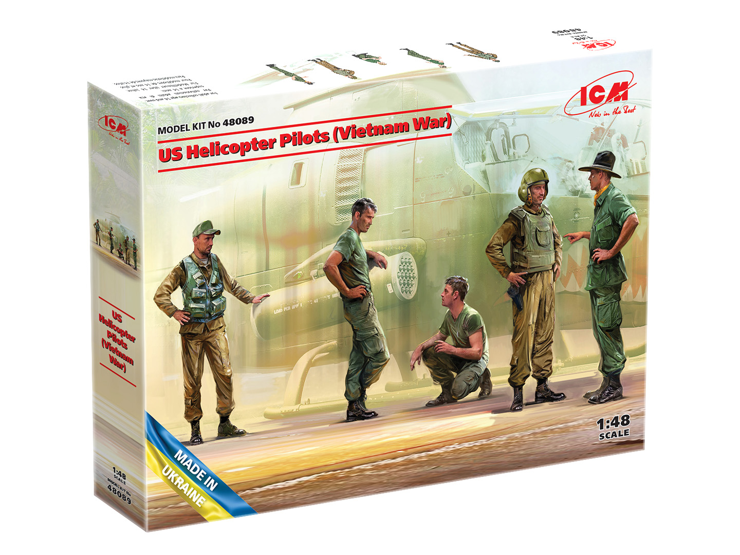 US helicopter pilots (Vietnam War) 1/48 - 2