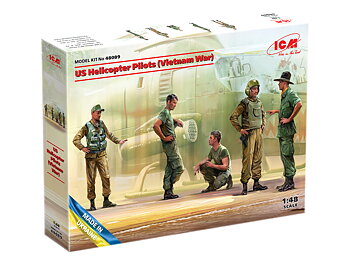 US helicopter pilots (Vietnam War) 1/48