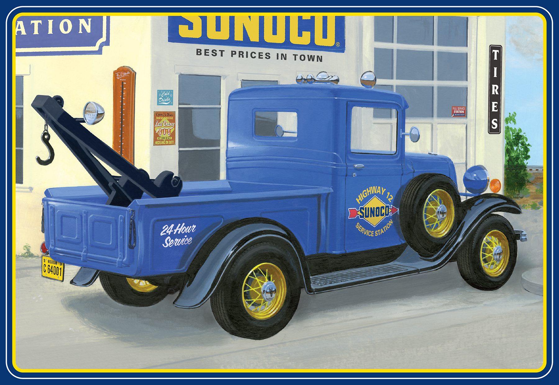 34' Ford Pickup Sunoco 1/25