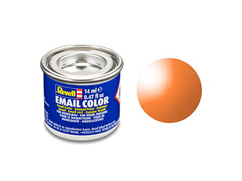 Enamel 14 ml. orange clear