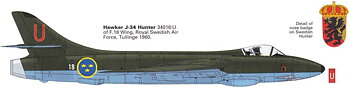 J24 Hawker Hunter F.6/FGA.9 incl. Decal SE 1/48